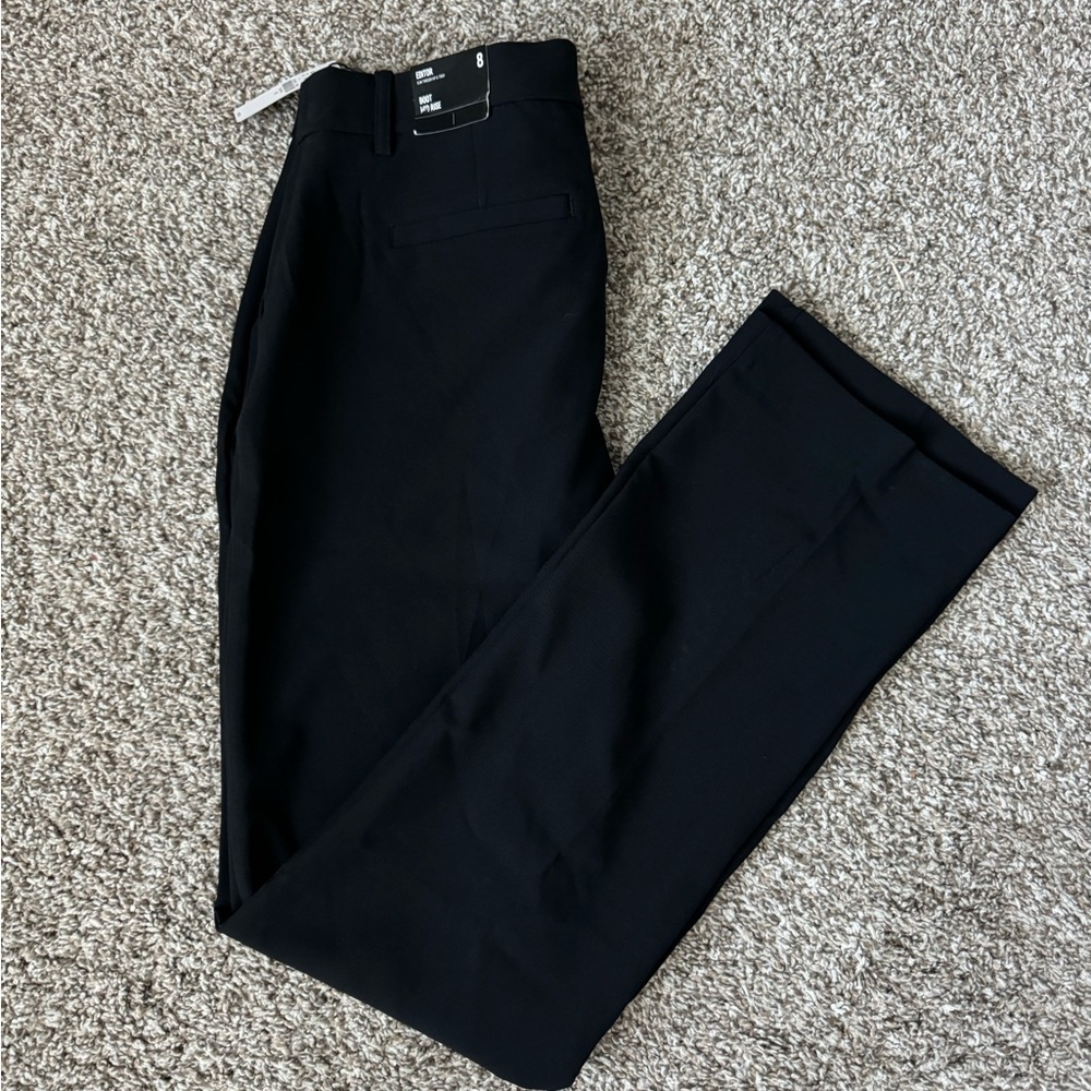 Express black editor pants